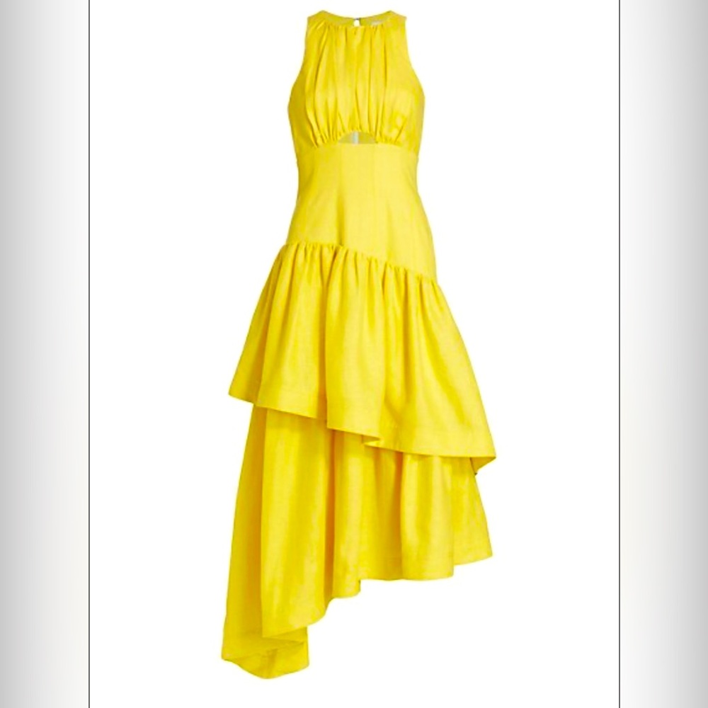 Aje midi dress